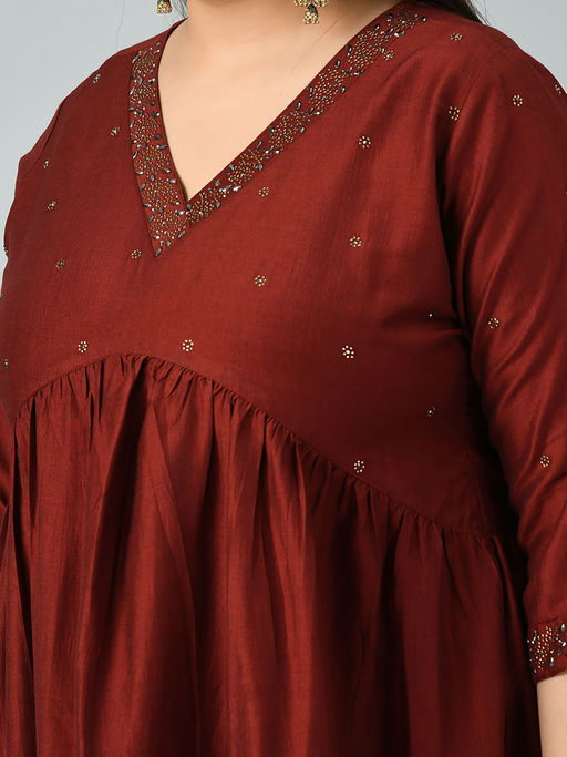 white christmas dresses Ever-Pretty Pleated V-Neck Short Sleeve Ruffled Lace Mother of The Bride Dress main image 1