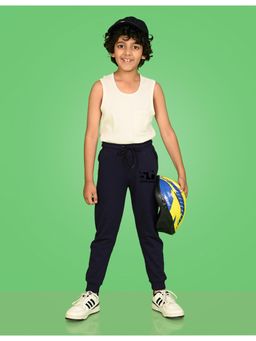 Nusyl - Boys Let Me Sleep Text Printed Joggers