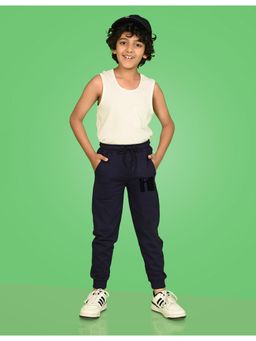 Nusyl - Boys Smile Text Printed Joggers