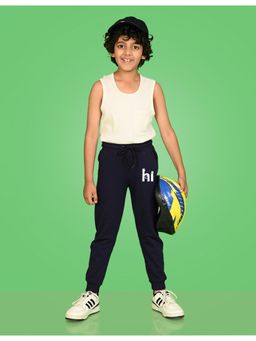 Nusyl - Boys Hi Text Printed Joggers