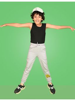 Nusyl - Boys Woo Hoo Text Printed Joggers