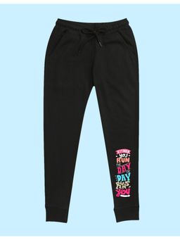 Nusyl - Boys Either You Run The Day Text Printed Joggers