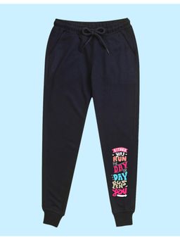 Nusyl - Boys Either You Run The Day Text Printed Joggers
