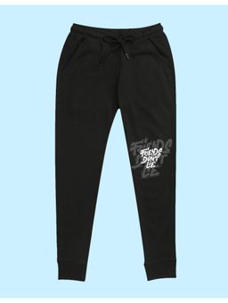 Nusyl - Boys Friends Don't Lie Text Printed Joggers