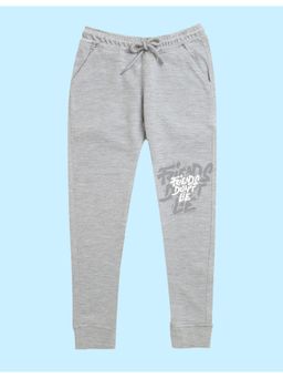 Nusyl - Boys Friends Don't Lie Text Printed Joggers