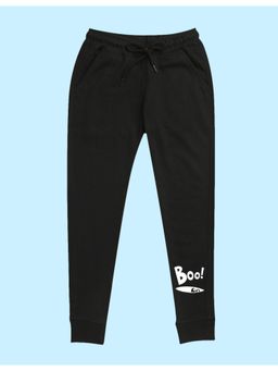 Nusyl - Boys Boo Text Printed Joggers