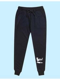 Nusyl - Boys Boo Text Printed Joggers