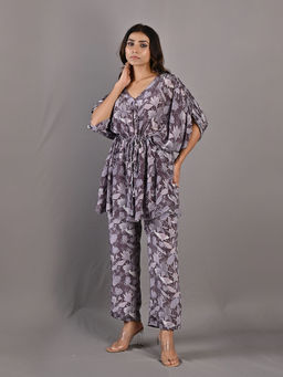 Bohame - Zinnia Purple & Mauve Co-Ord (Set of 2)