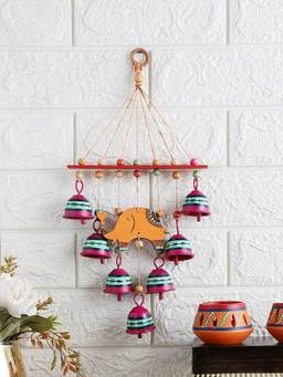 VarEesha - Elephant Bells Wall Decorative Wind Chime from Tinkle Bells Collection