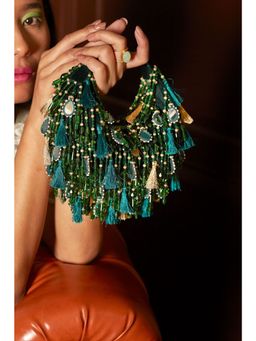 FOREVER NOOR - Sienna Boat Bag Green