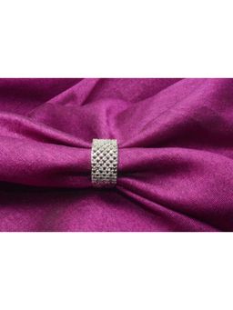 Zoey - Trendy Silver-Plated American Diamond Ring