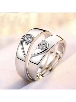 Zoey - Pack Of 2 Valentine Gifts Heart Couple Ring