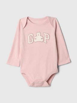 GAP - Pink Cotton Full Sleeves Regular Bodysuit
