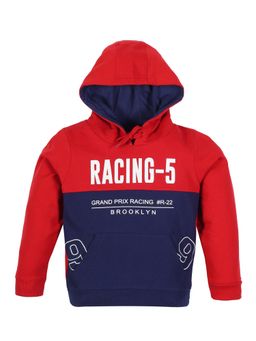 PLUM TREE - Multi-Color Cotton Full Sleeves Regular Hoodie