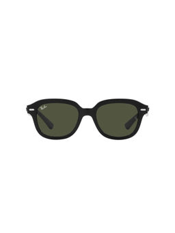 Ray-Ban - Black Sunglasses 0Rb4398 - Square - Black Frame - Green Lens (51)