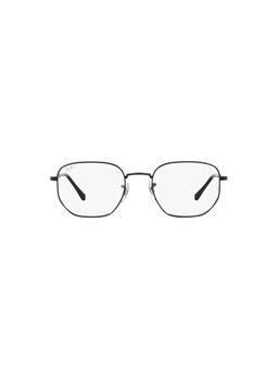 Ray-Ban - Black Frames 0Rx6496 - Irregular - Black Frame - White Lens (51)