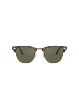 Ray-Ban - Red Havana Sunglasses 0Rb3016 - Square - Havana Frame - Green Lens (55)