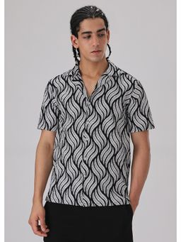 Banana Club - Autumn Leaf White Popcorn Shirt