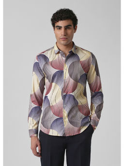 Banana Club - Circular Print Full-Sleeves Shirt
