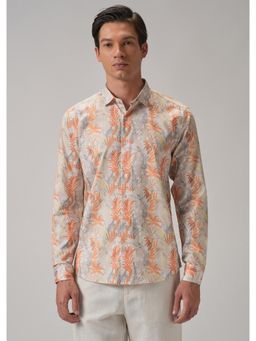 Banana Club - Feather Floral Printed Shirt