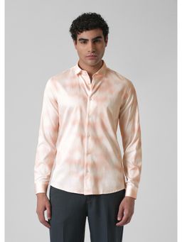 Banana Club - Orange Soft Hued Printed Shirt