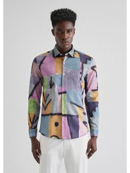 Banana Club - Stylish Multicolored Printed Shirt
