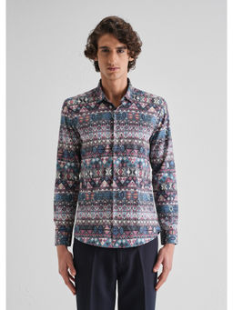 Banana Club - Multi Printed Full-Sleeves Shirt