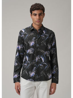 Banana Club - Galaxy Marble Printed Full Sleeve Shirt