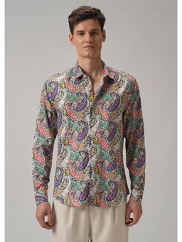 Banana Club - Multi Color Paisley Printed Shirt