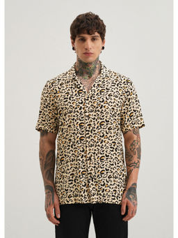 Banana Club - Wild Print Half Sleeve Shirt