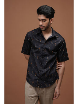 CLUBHAVANA - Black Celestial Dreams Print Shirt