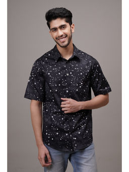 CLUBHAVANA - Black Cosmic Gallop Print Shirt