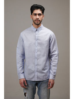 CLUBHAVANA - Blue Silver Mist Linen Shirt