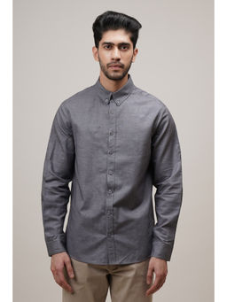 CLUBHAVANA - Grey Urban Graphite Linen Shirt