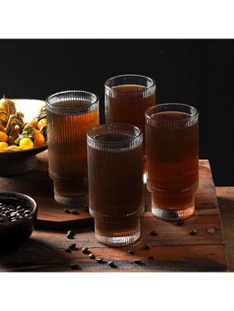 The Artment - Linea Tumbler Highball Glasses - Set Of 8