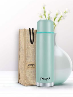 Pexpo - Flamingo Sea Green Vacuum Insulated Hot & Cold Flask