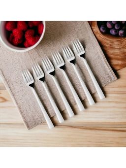 FNS - Slimline Stainless Steel Mirror Finish Dinner Fork - Set Of 6