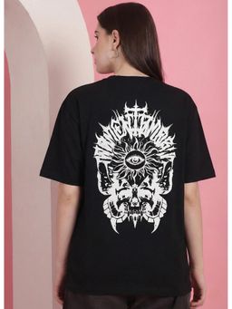RHINO CULT - Women Gothic Butterfly Skull T-Shirt