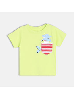 MINI KLUB - Cotton Dolphin Printed T-Shirt