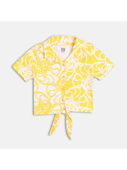 MINI KLUB - Cotton Half Sleeves Printed Knit Shirt