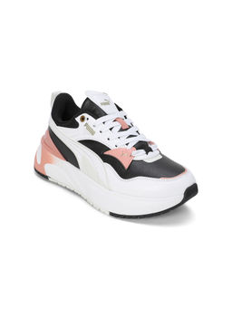 Puma - R78 Disrupt Womens White & Peach Sneakers