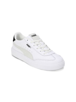 Puma - Lajla T-Toe Corduroy Womens White Sneakers