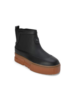 Puma - Mayze Wellis Boot Lth Womens Black Sneakers