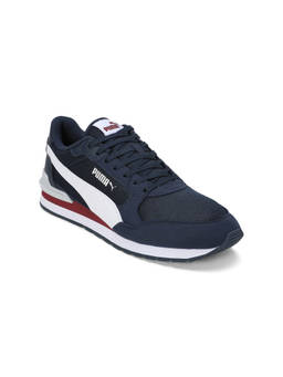 Puma - St Runner V4 Mesh Unisex Blue Sneakers