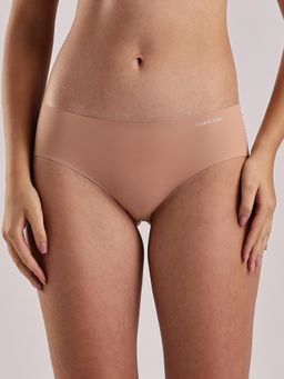 Calvin Klein - Mid Rise Solid Beige Seamless Hipster