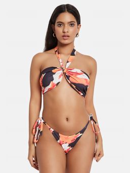 Secrets By ZeroKaata - Women Multi-Color Swim Bikini Beachwear (Set of 2)