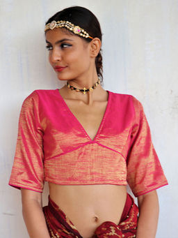 Chidiyaa - Madhura Cotton Zari Blouse Shringaar