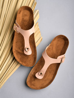 MOZAFIA - Womens Peach Sandals