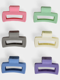 Mi Arcus - Solid Cluture for Girls- Multicolour (Pack of 6)