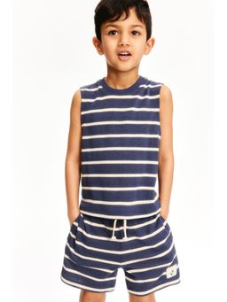H&M - Boys Blue 2-Piece Terry Set